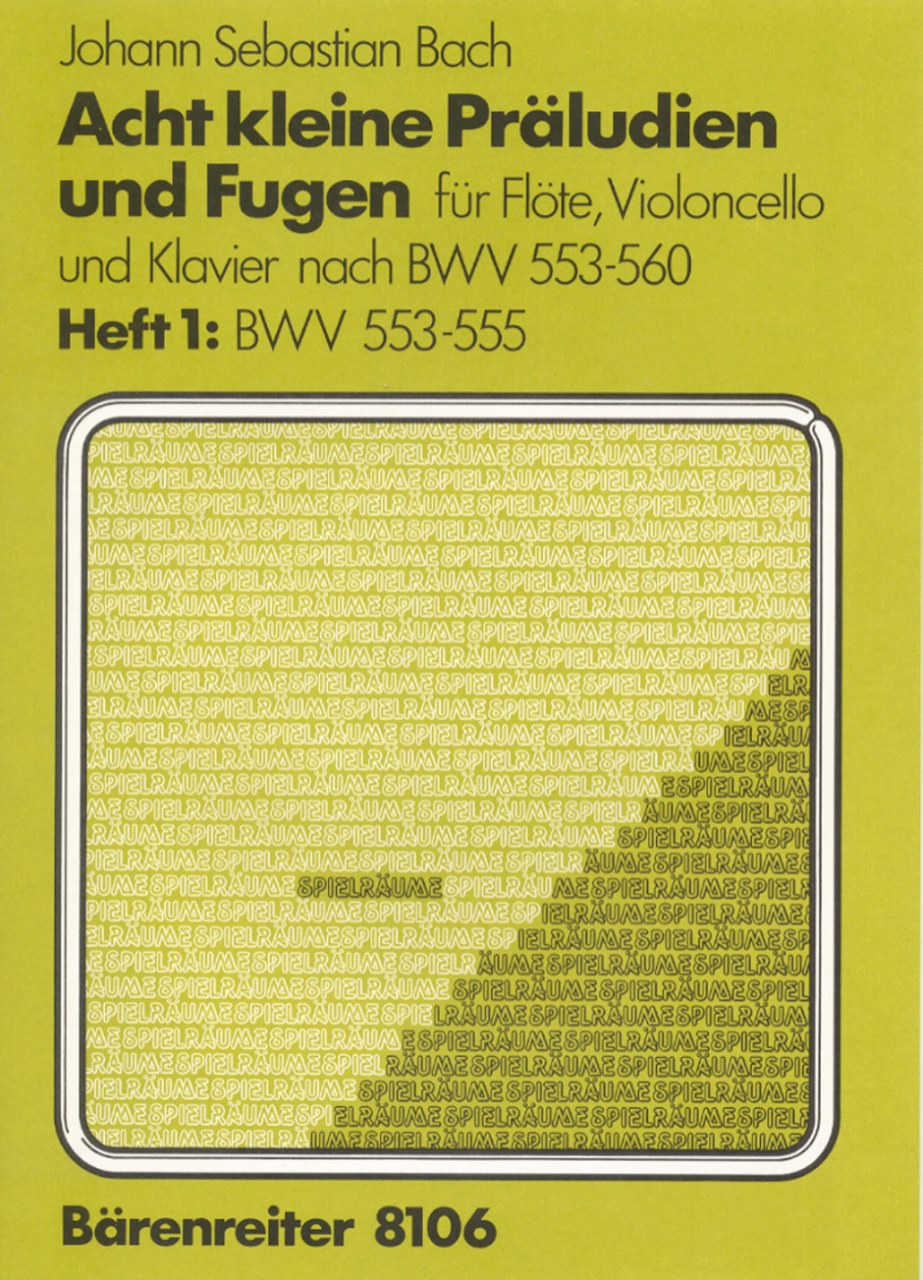Bach, 8 Kleine Praludien & Fugen, 1 (Barenreiter)