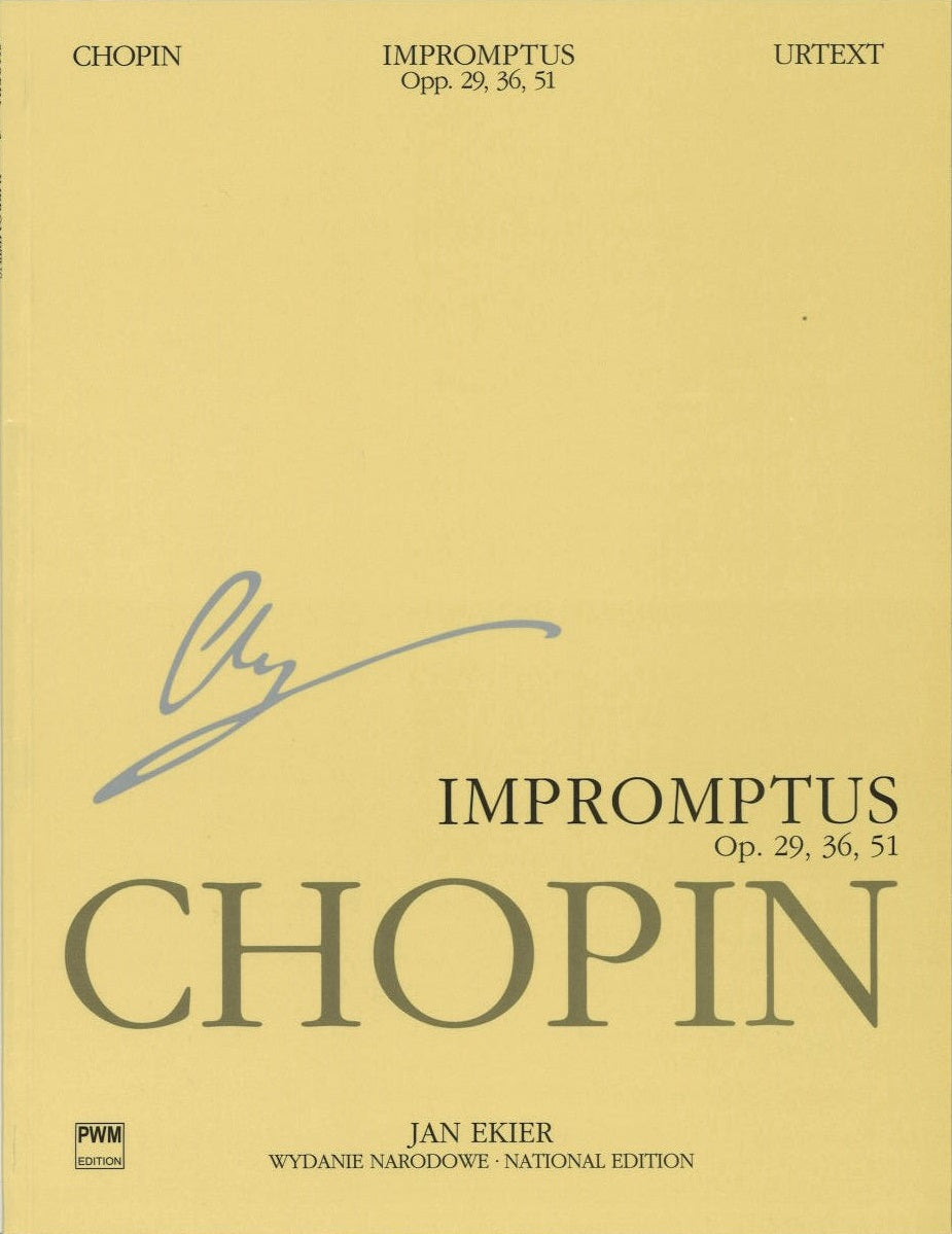 Chopin, A/ 3 Impromptus (Ekier) (PWM)