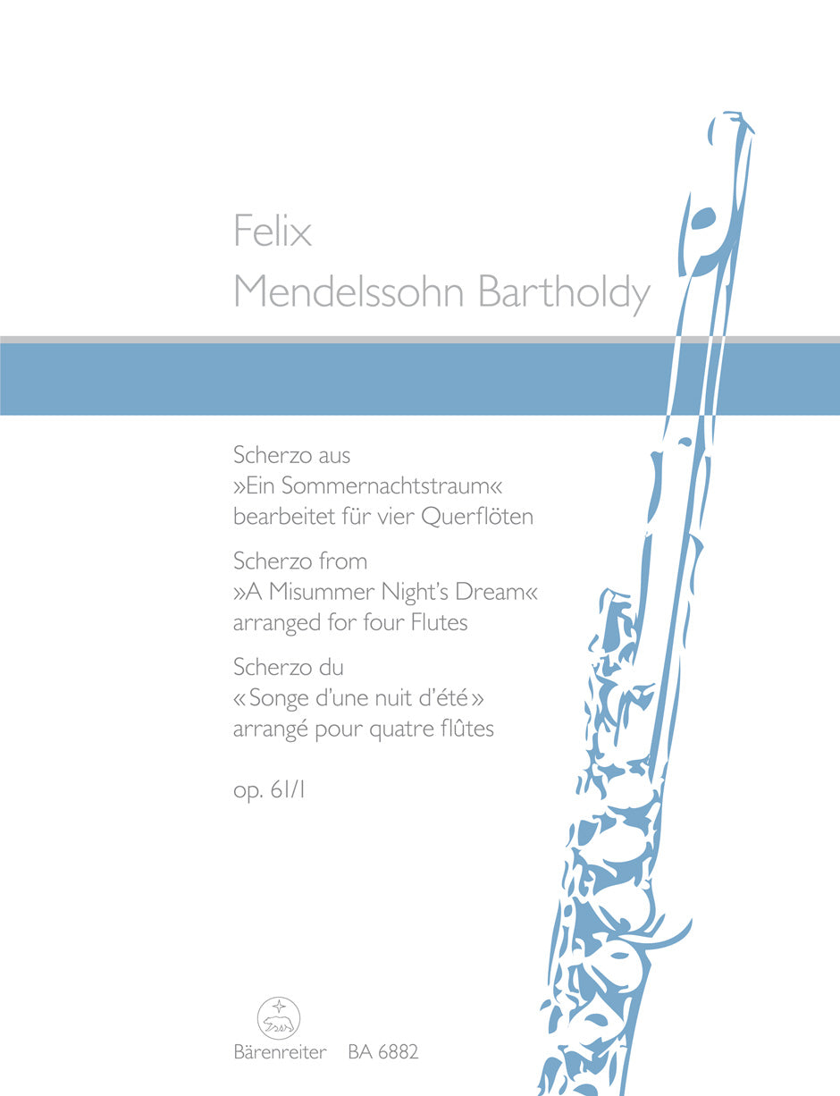 Mendelssohn, Sommernachtstraum, Scherzo (Barenreiter)