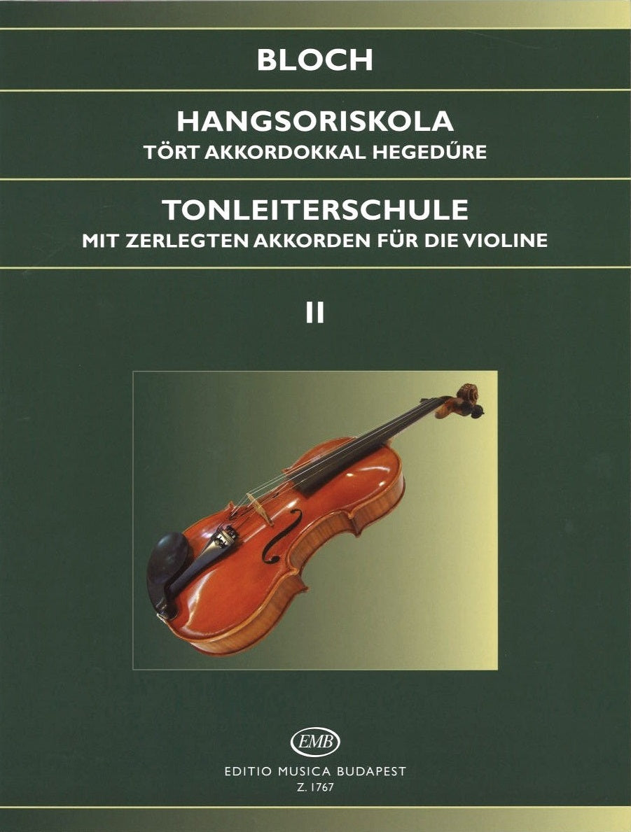 Bloch, Scale Studies op. 5, 2 (Editio Musica Budapest)