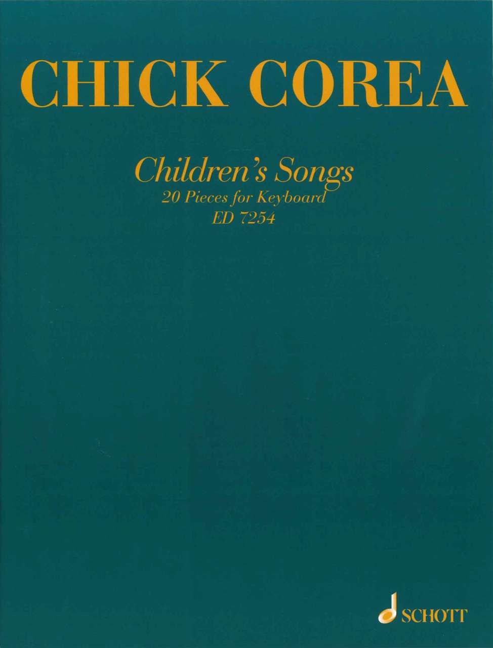 Corea,C., Children's Songs (Schott)