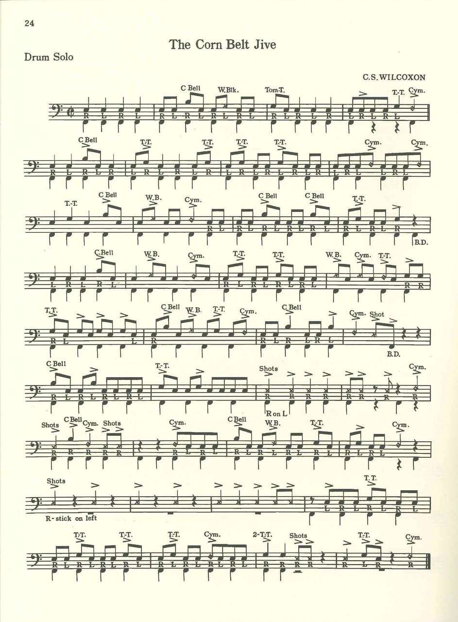 Wilcoxon, Modern Rudimental Swing Solos (Ludwig Music)