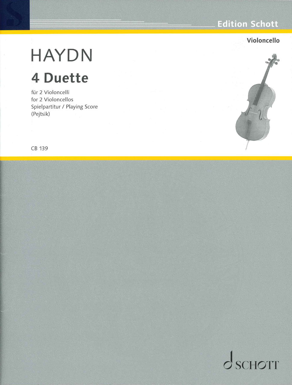 Haydn, 4 Duette, fur 2 Violoncelli (Schott)