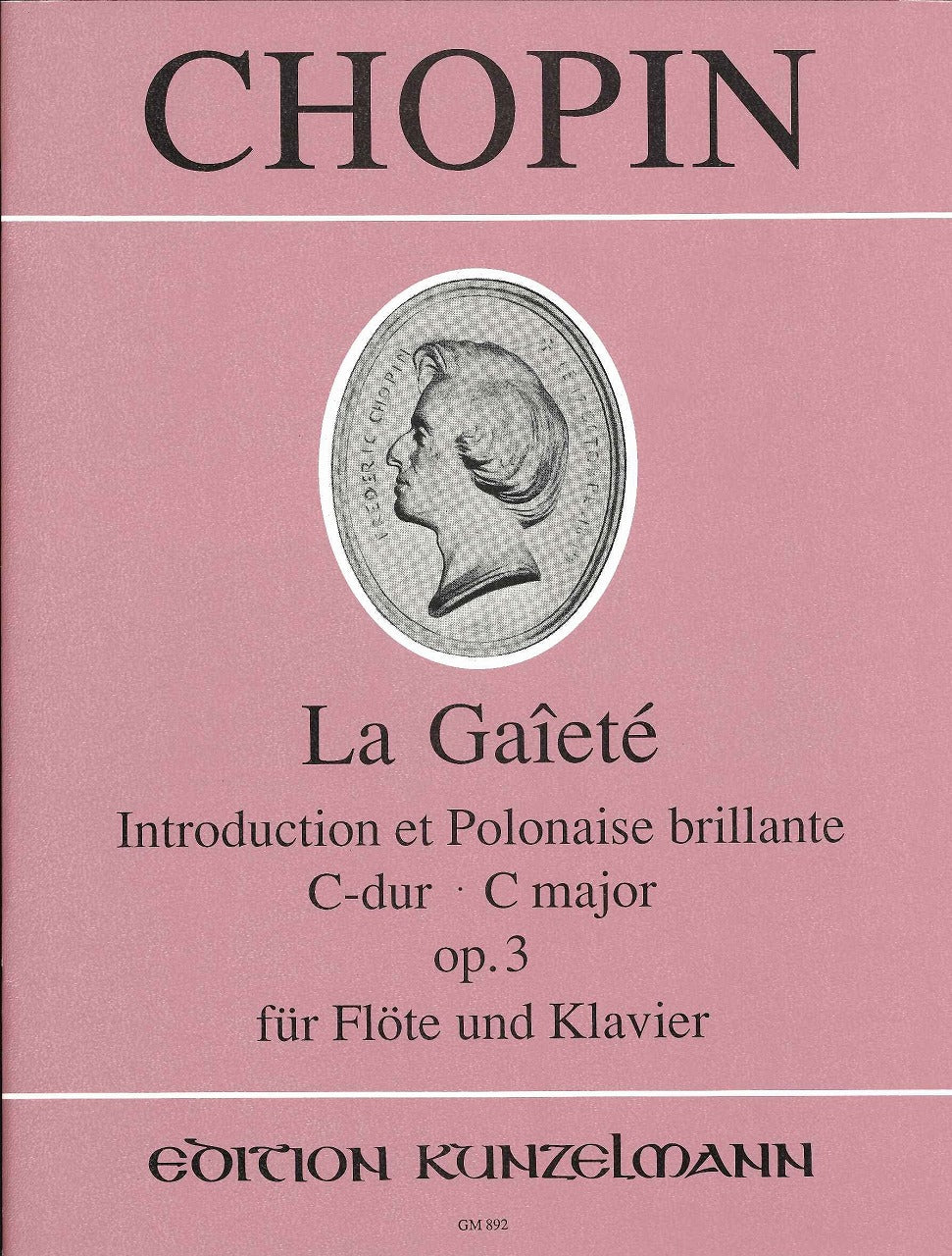 Chopin, Introduction & Polonaise op. 3 (Kunzelmann)