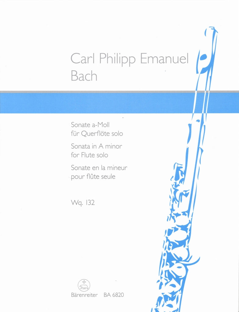 Bach,C.P.E., Sonata in a Wq 132 (Harras) (Barenreiter)