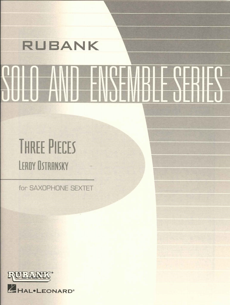Ostransky, 3 Pieces (AAATTBr Sax) (Rubank)
