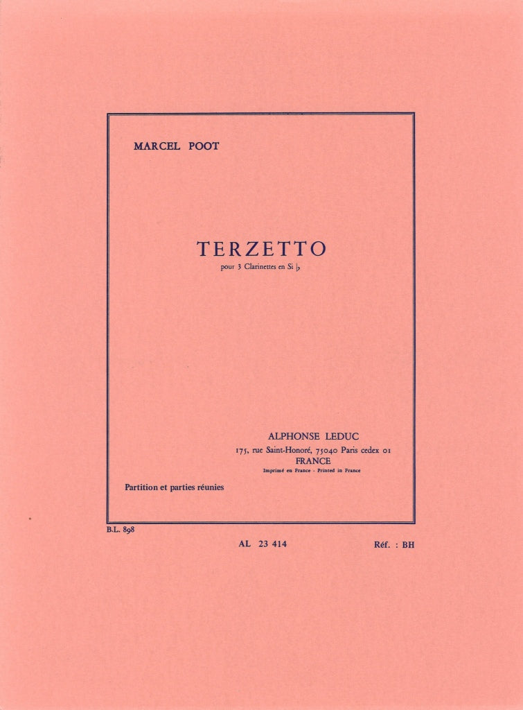 Poot, Terzetto (3BbCl) (Leduc)