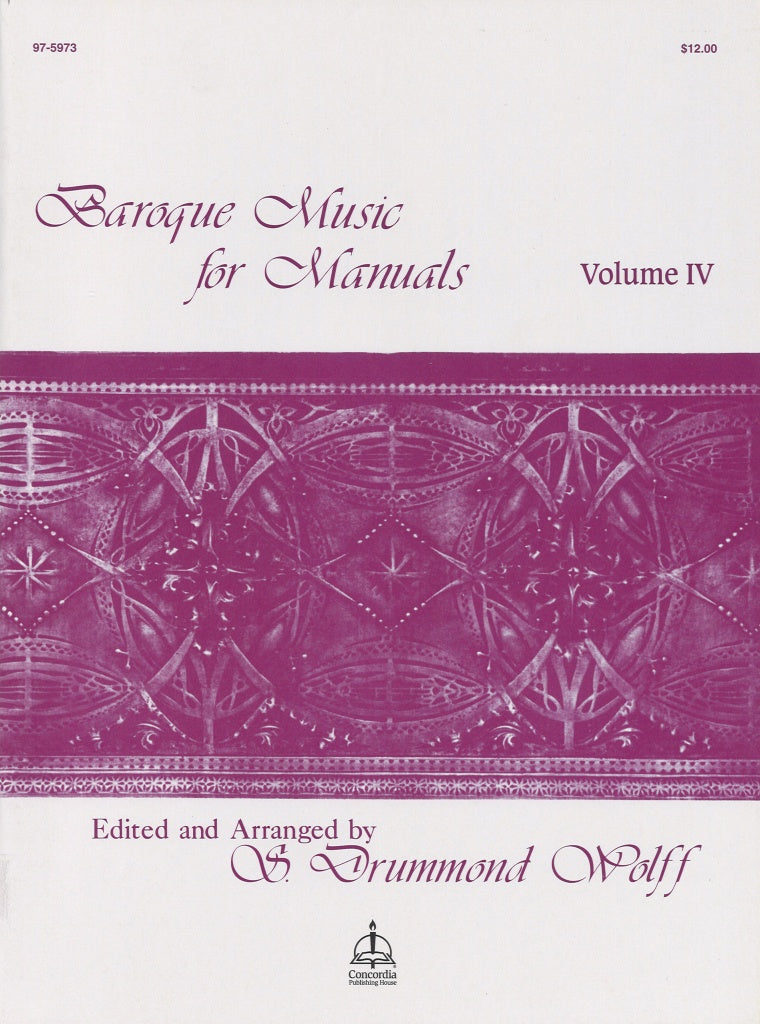Baroque Music for Manuals 4 (Concordia)