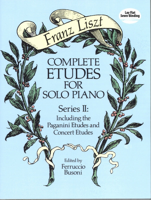 Liszt, Etudes, Complete 2 (Busoni) (Dover)