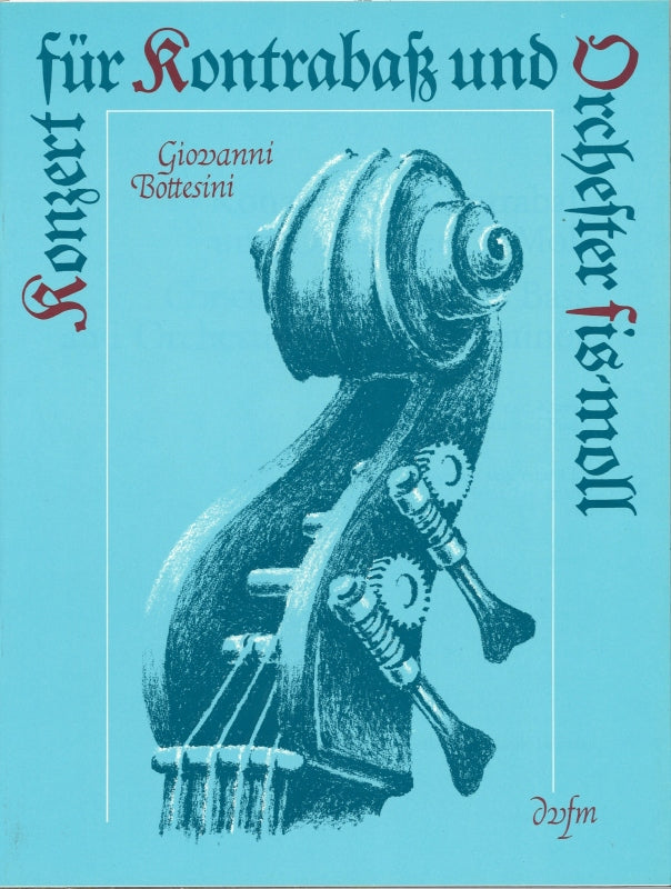 Bottesini, Concerto in f# (Deutscher Verlag fur Musik)