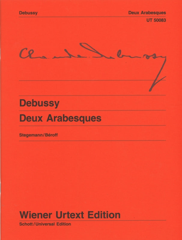 Debussy, Arabesques (Stegemann/Beroff) (Wiener Urtext Edition)