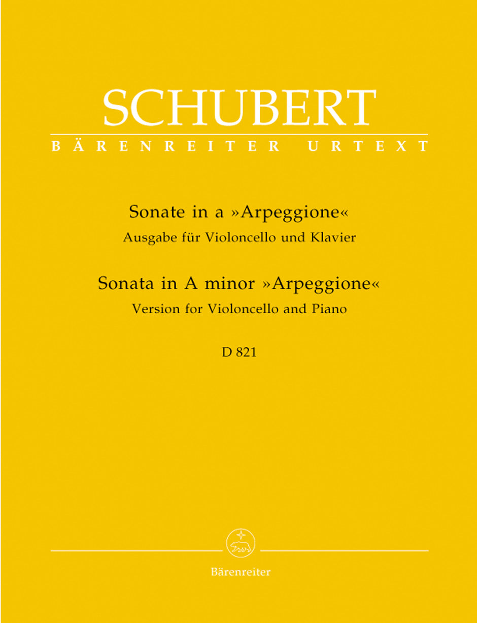 Schubert, Sonate 'Arpeggione' (Storck) (Barenreiter)