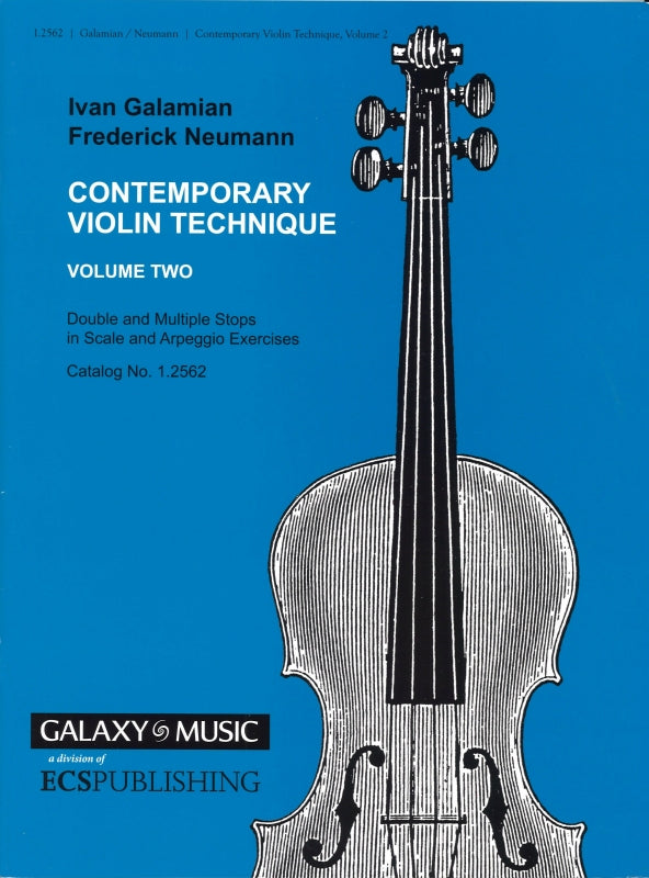 Galamian, Contemporary Violin Tech. 2 (Galaxy Music)