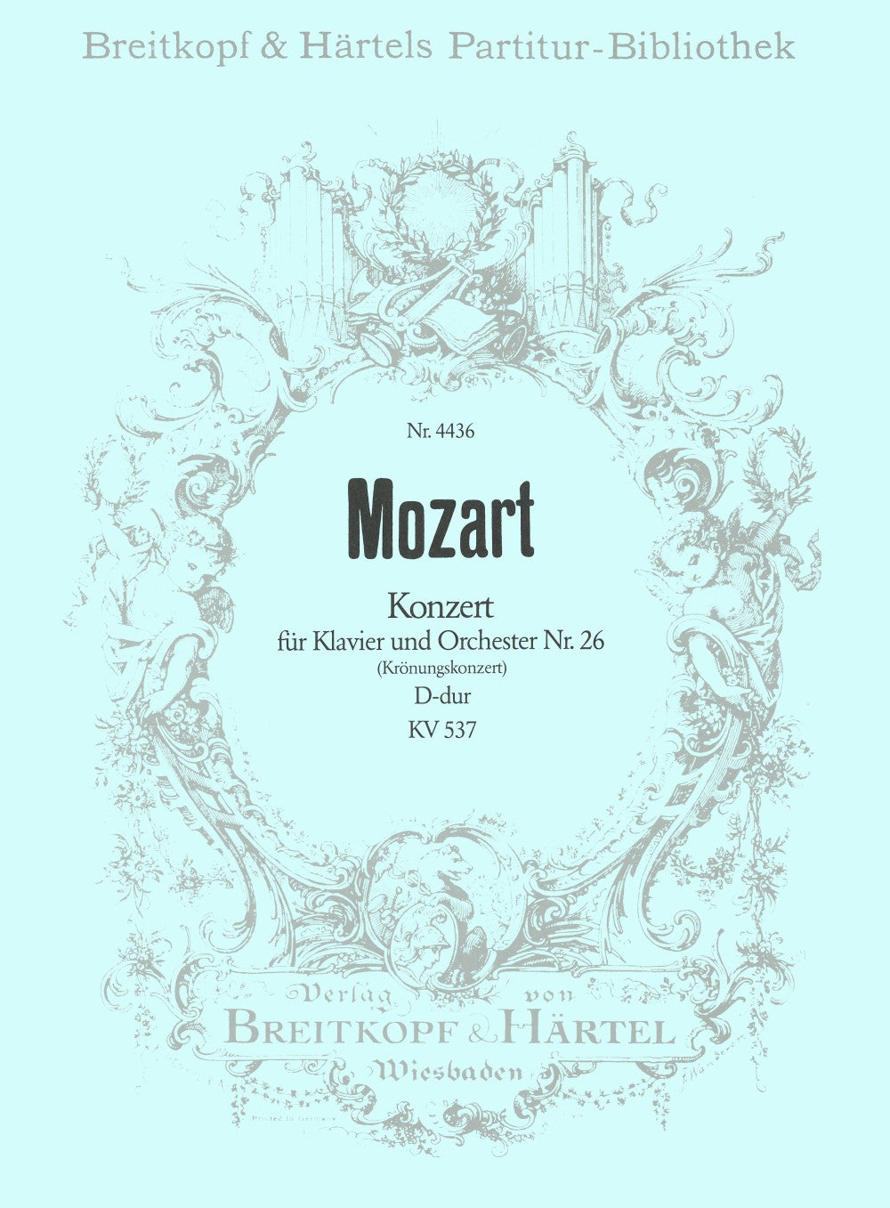 Mozart, Concerto KV 537 in D (Partitur) (Breitkopf)