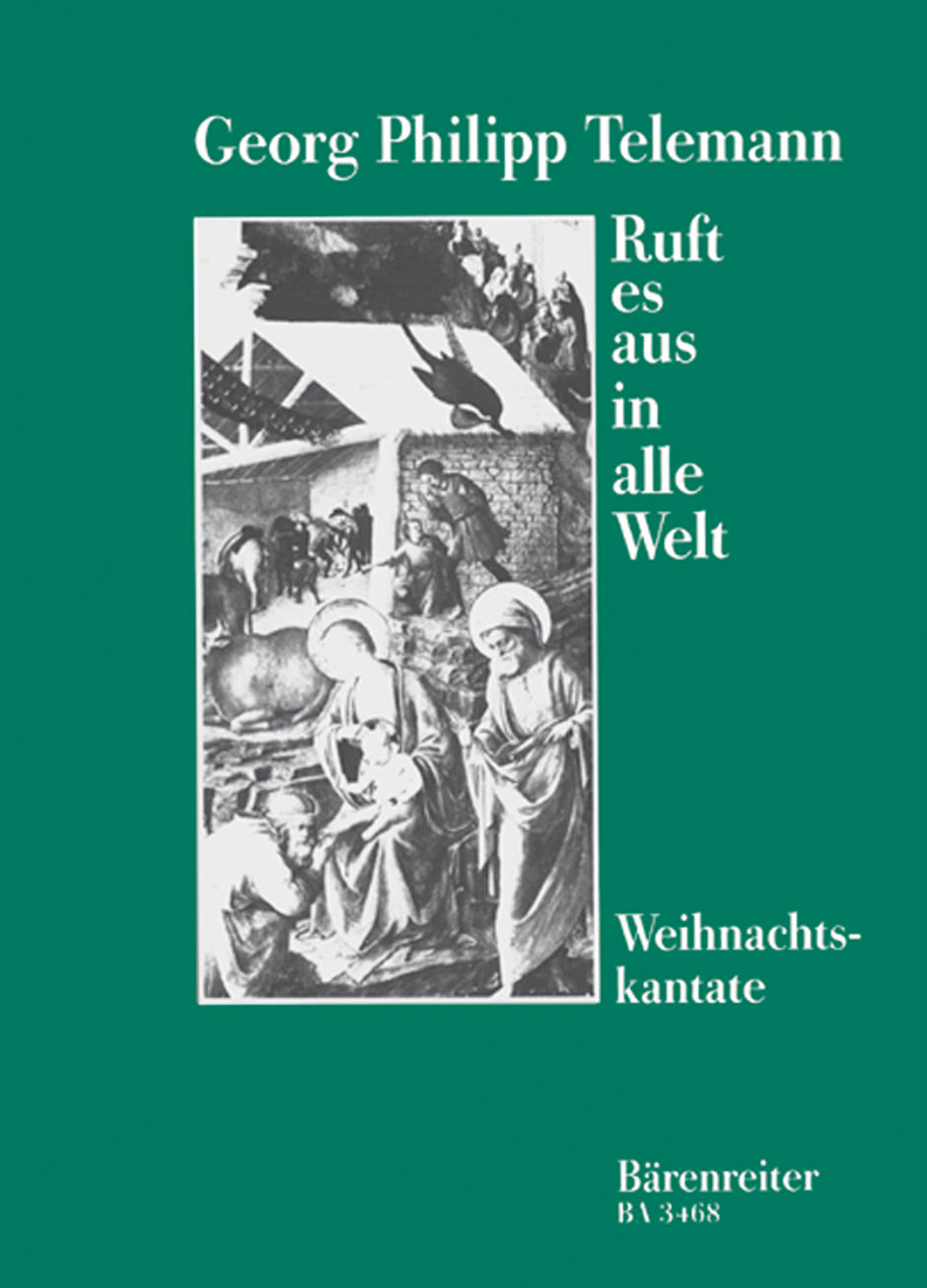 Telemann, Ruft es aus in alle Welt (Barenreiter)