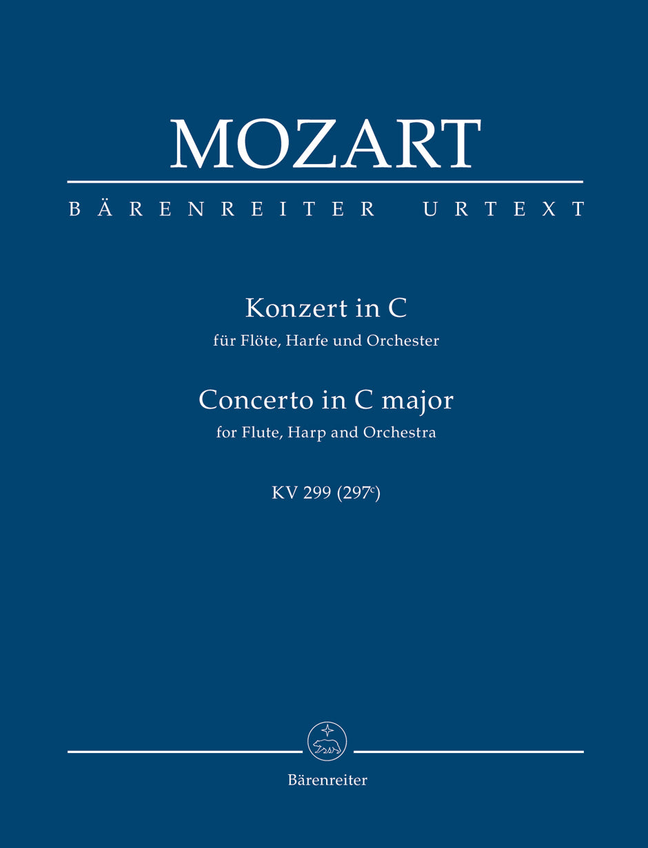 Mozart, Concerto for Flute & Harp KV 299 (Barenreiter)