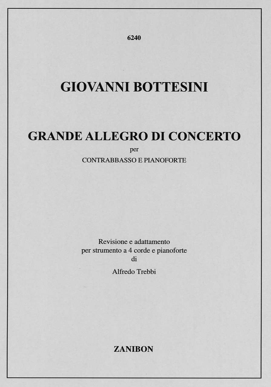 Bottesini, Grande Allegro di concerto (Zanibon)