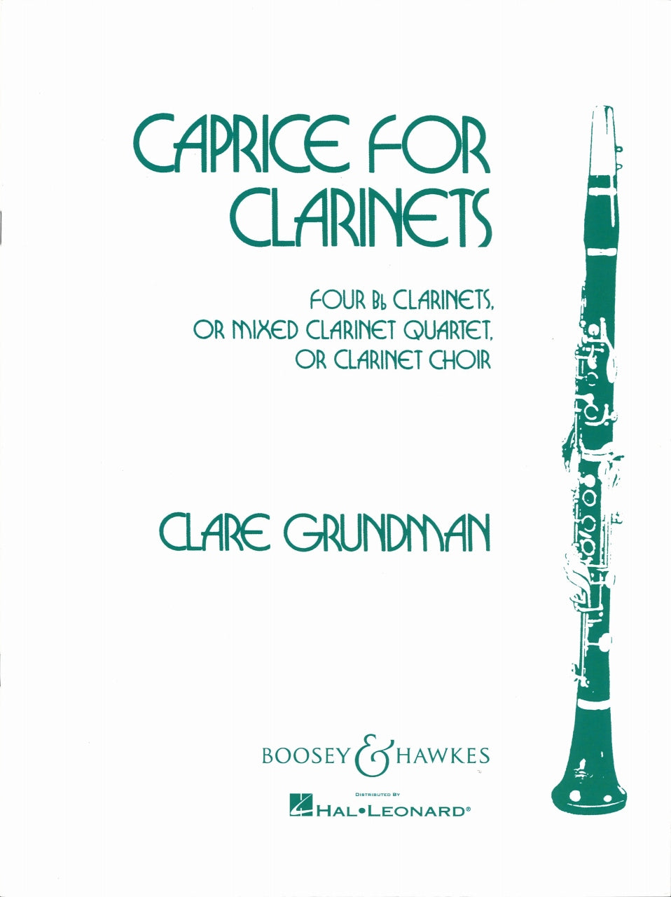 Grundman, Caprice (4Bb or 2Bb,Alt,Bs) (Boosey)