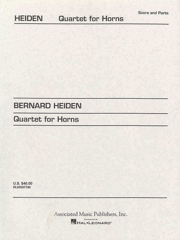 Heiden, Quartet for Horns (AMP)
