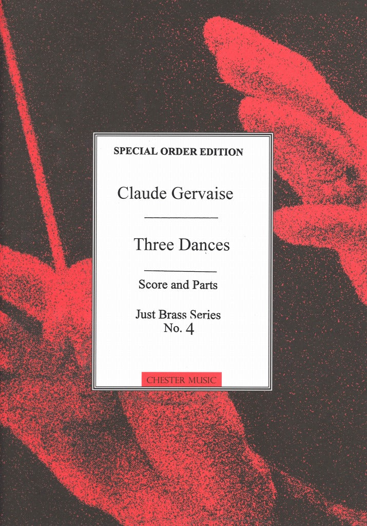 Gervaise, 3 Dances (2Trp,2Tbn,Perc) (Chester)