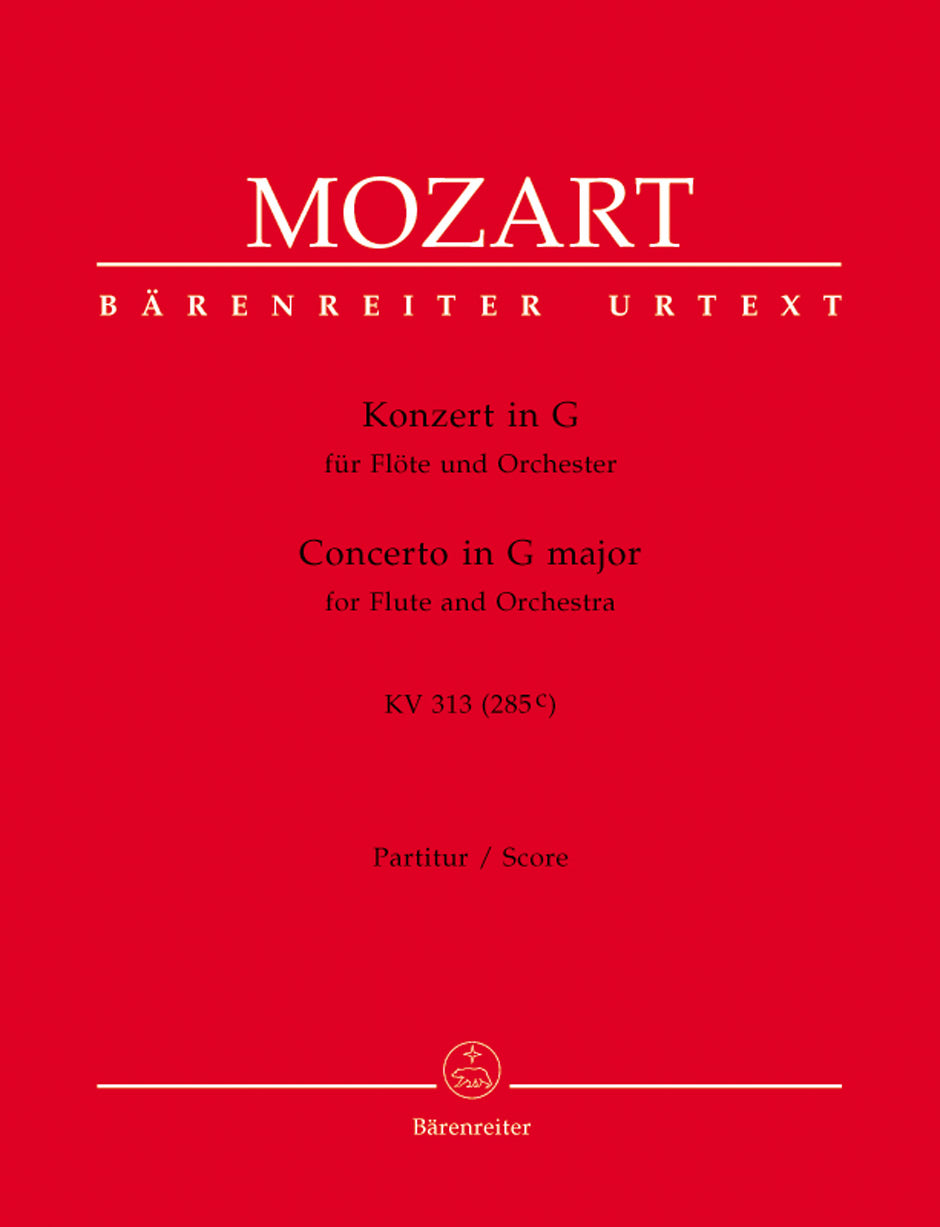 Mozart, Concerto KV 313 Full Score (Barenreiter)