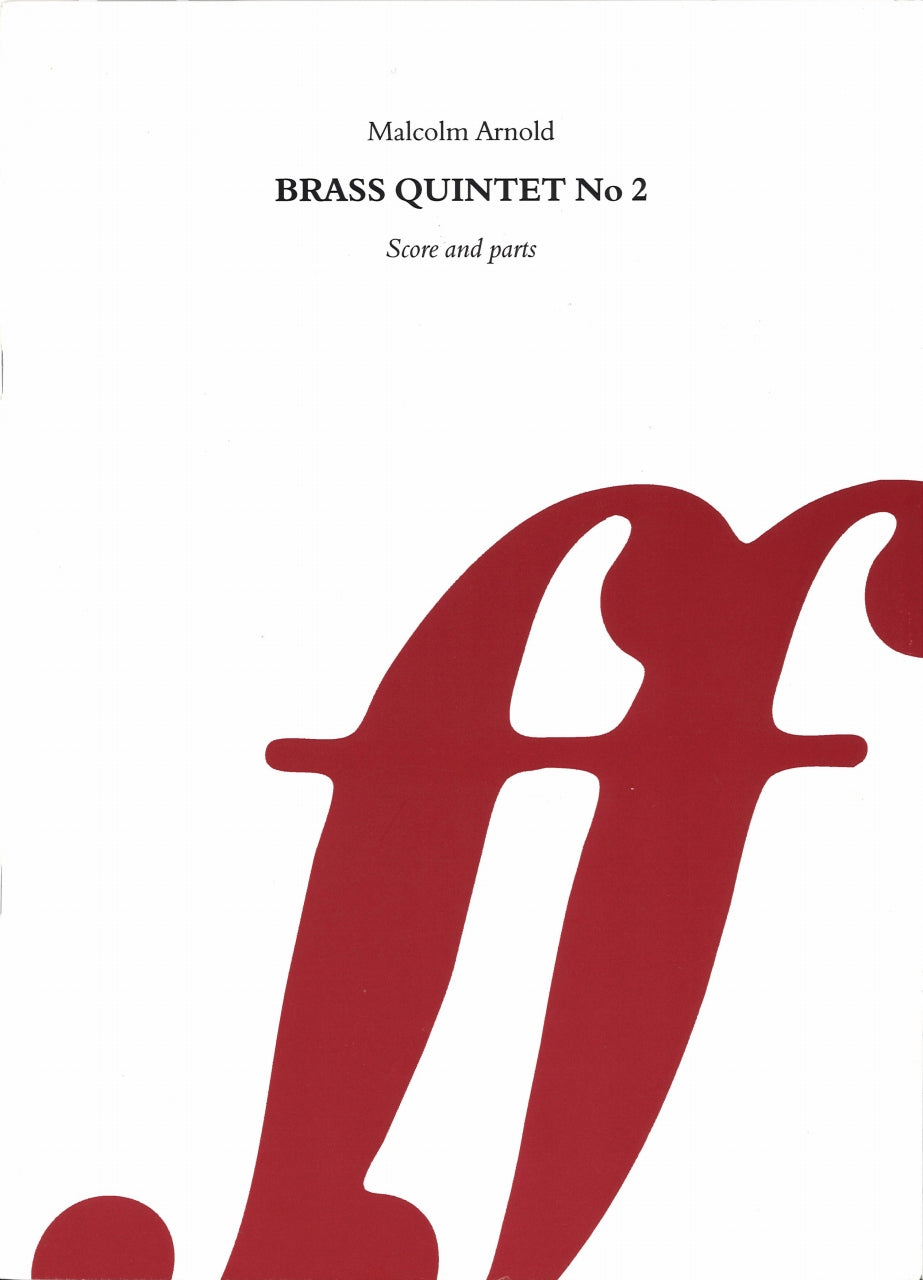 Arnold, Brass Quintet No. 2(Score,Parts) (Faber Music)