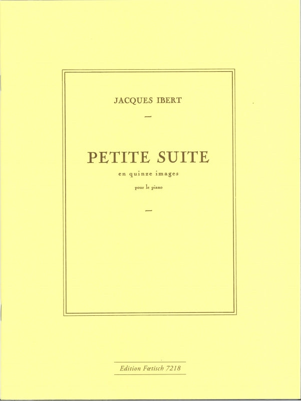 Ibert, Petite Suite (Foetisch)