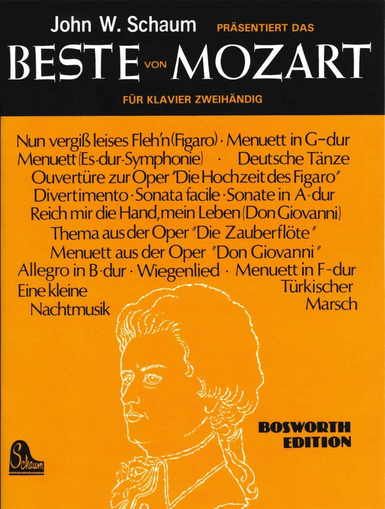 Mozart, Beste von Mozart (Bosworth)