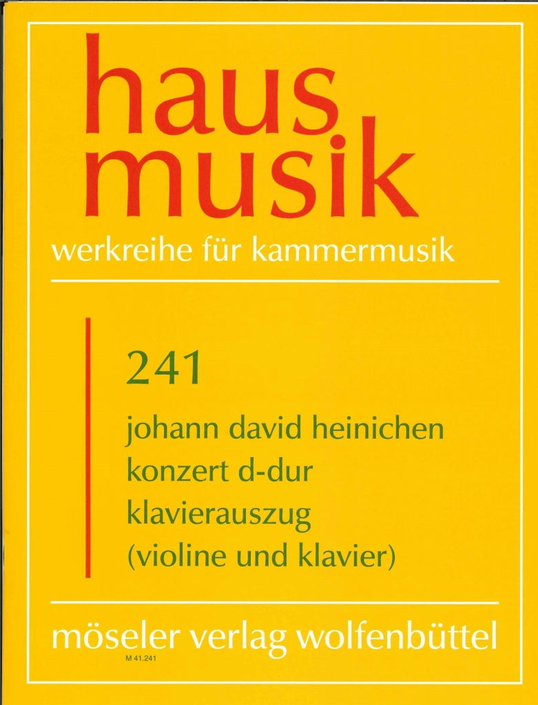 Heinichen, Concerto in D (Moseler)