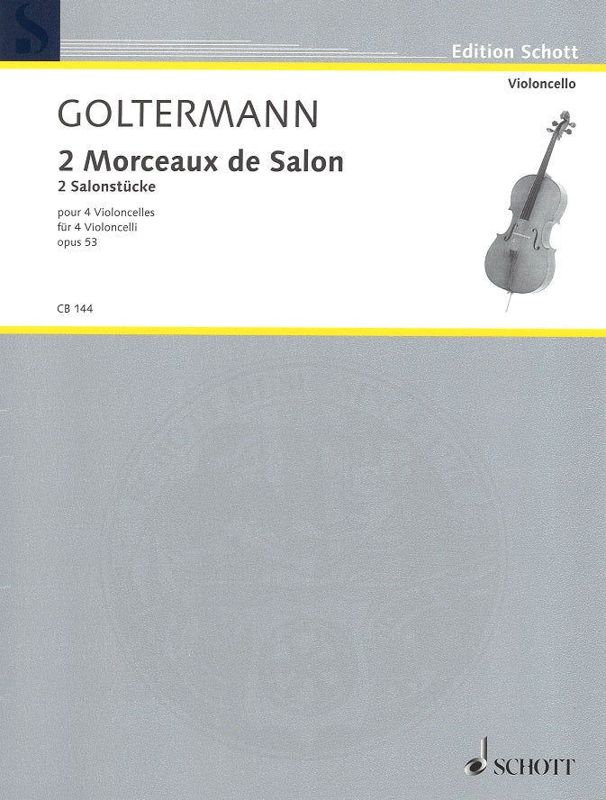 Goltermann, 2 Morceaux de Salon op.53(4V (Schott)