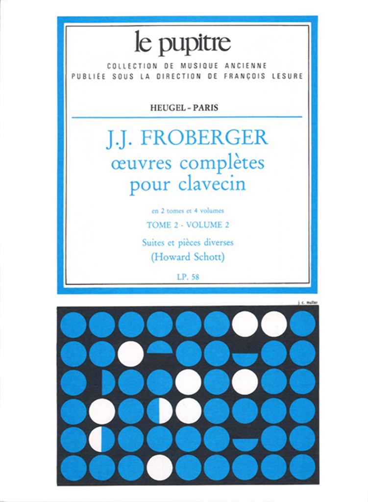 Froberger, Oeuvres Tome 2/Vol.2(LP 58/2) (Heugel)