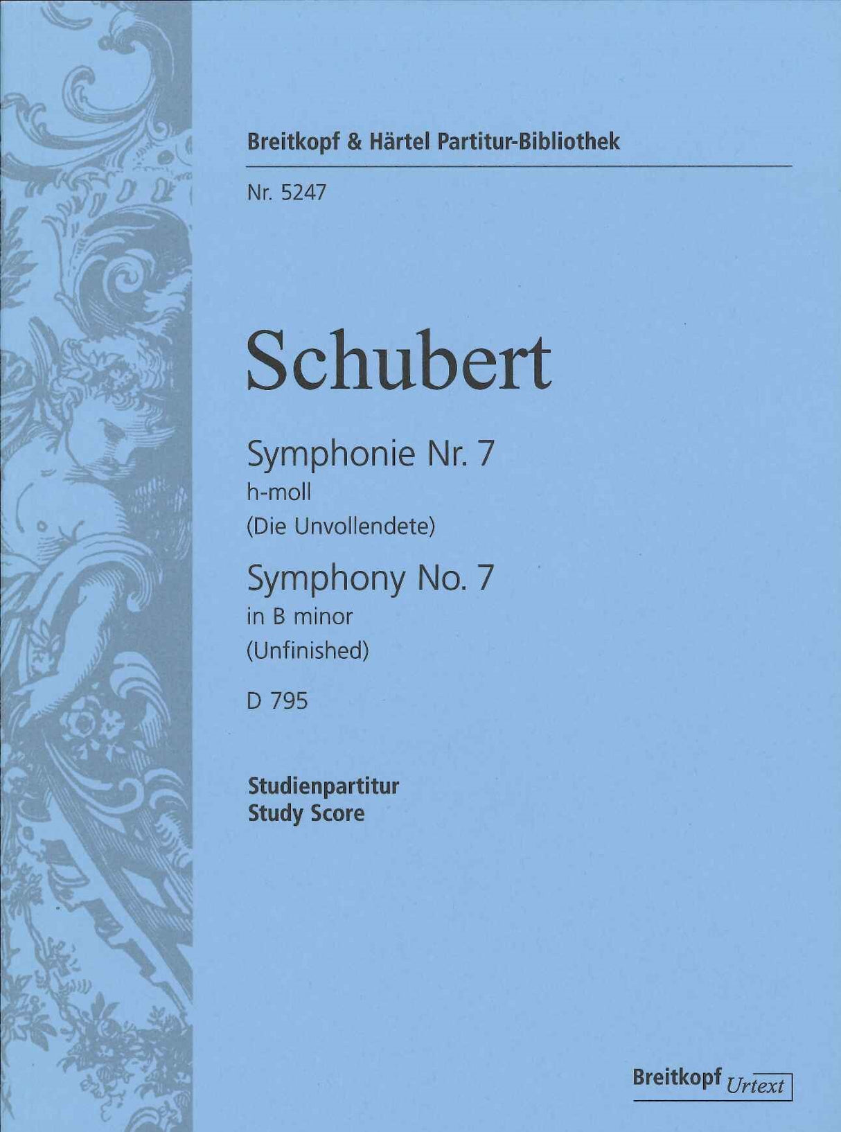 Schubert, Symphony No. 7, D 759 (Gulke) (Breitkopf)