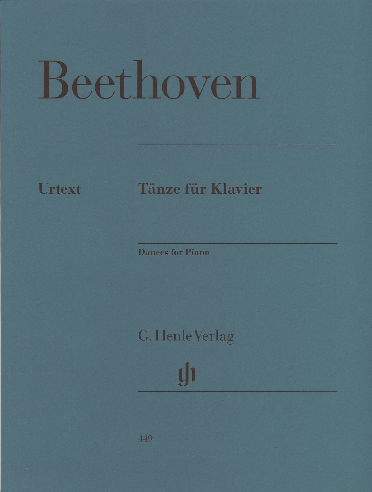 Beethoven, Tanze (Henle)