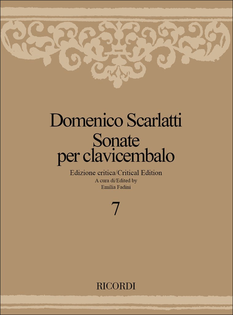 Scarlatti, Sonate 7 (Fadini) (Ricordi)