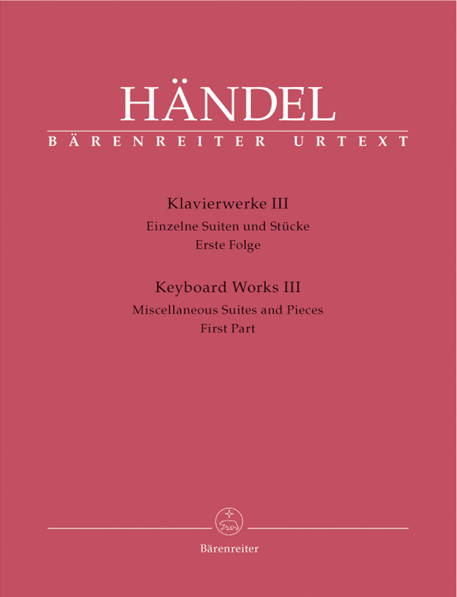 Handel, Klavierwerke 3 (Barenreiter)