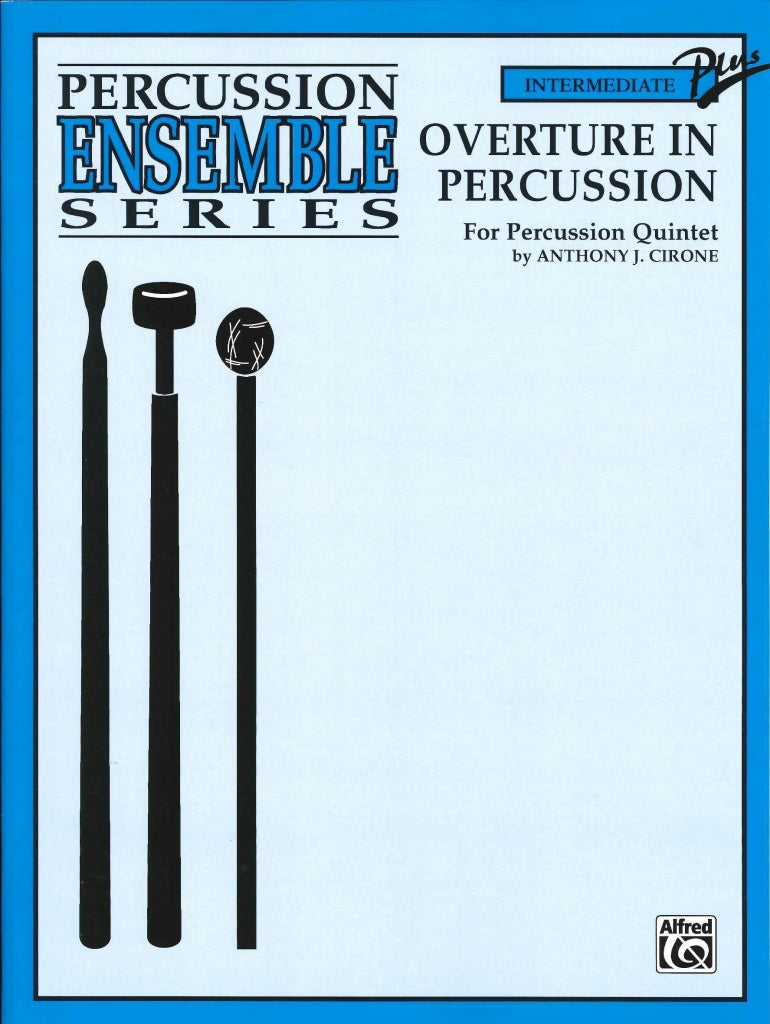 Cirone, Overture in Percussion (5-player (CPP/Belwin)
