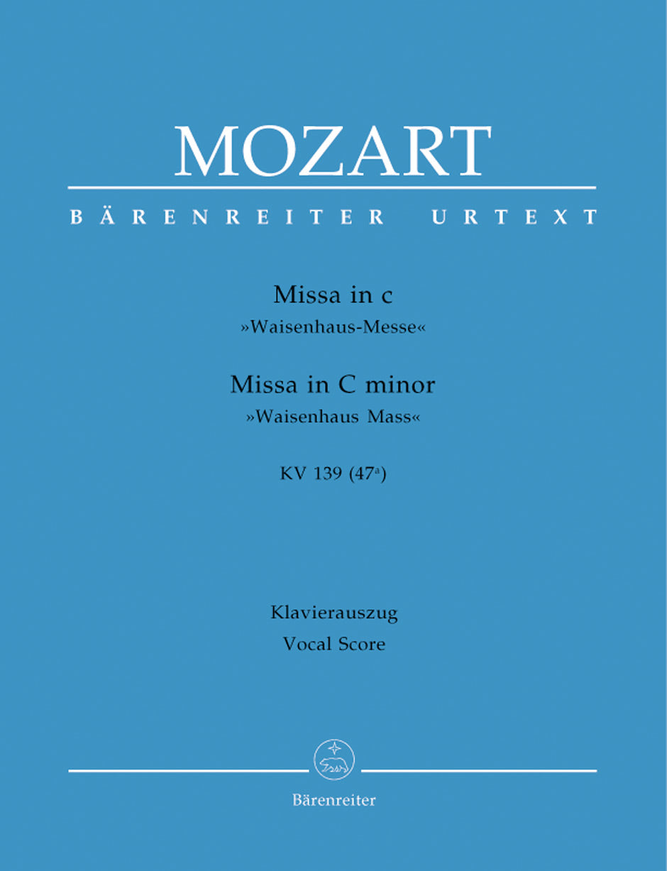 Mozart, Missa KV 139(47a) (Barenreiter)