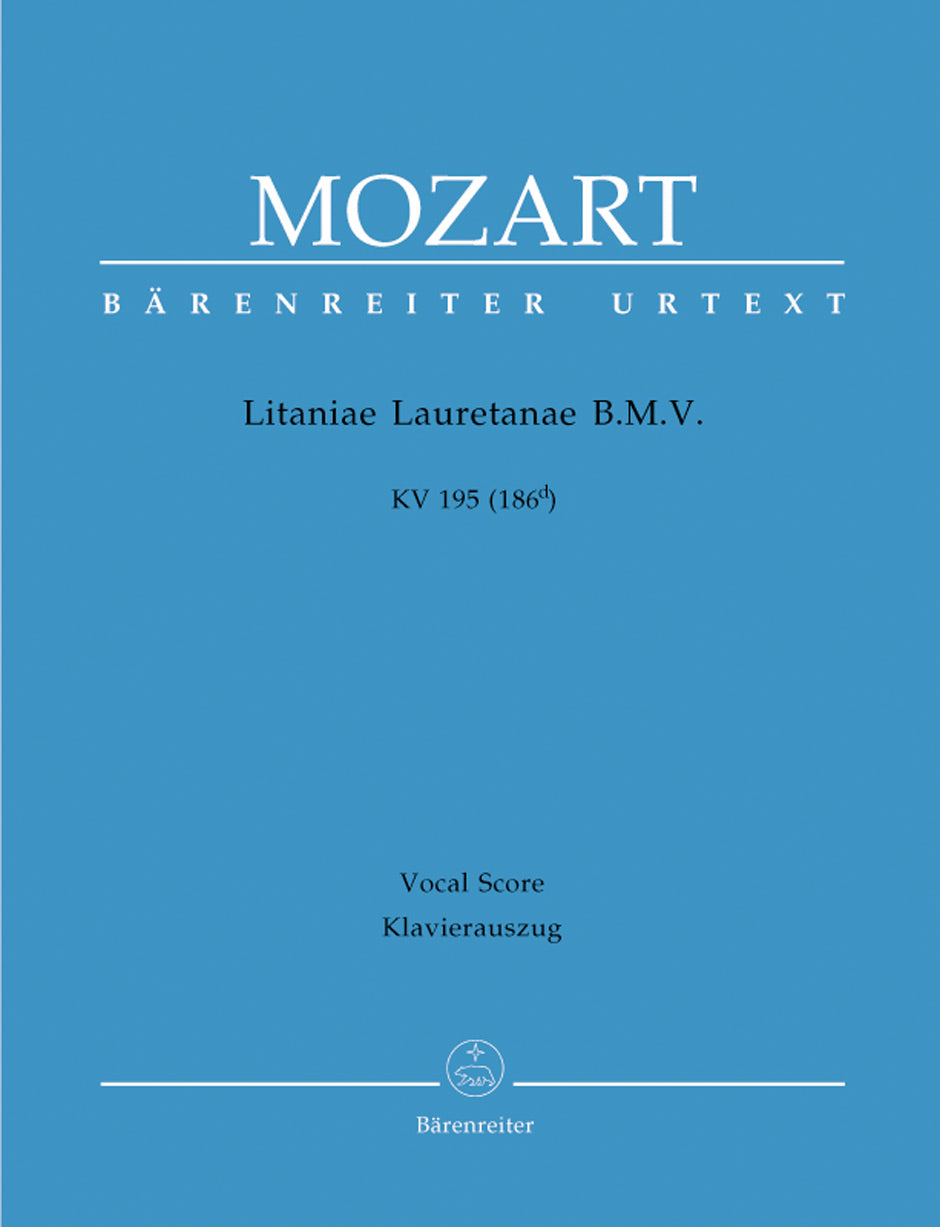 Mozart, Litaniae Lauretanae KV 195(186d) (Barenreiter)