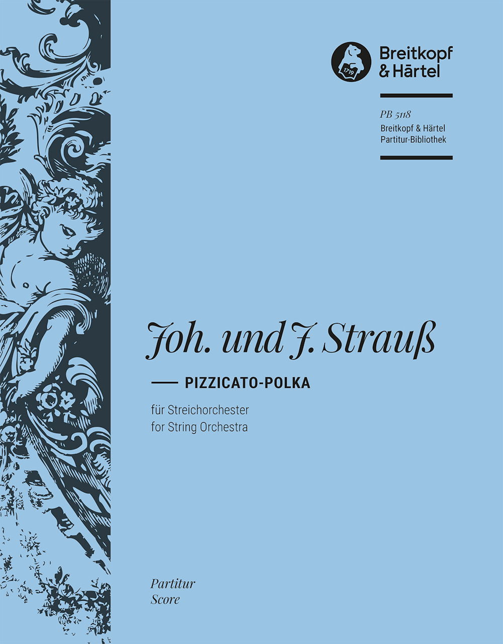 Strauss,J., Pizzicato Polka (Breitkopf)