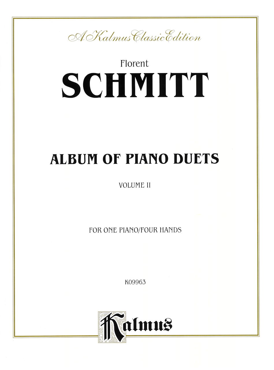 Schmitt, Album of Piano Duet 2. op.28,58 (CPP/Belwin)