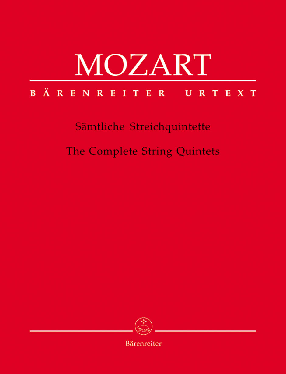 Mozart, String Quintets Complete (Barenreiter)