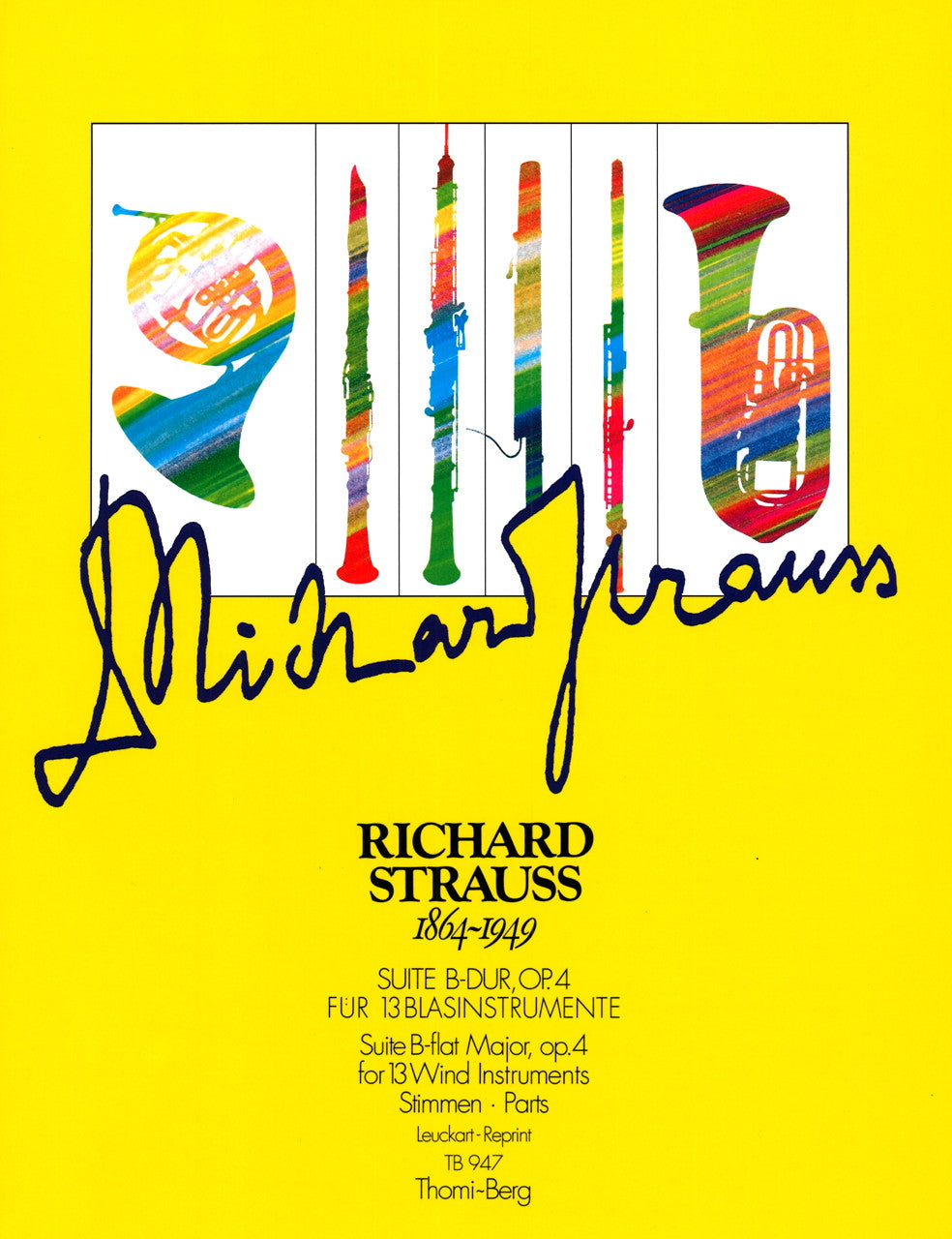 Strauss,R., Suite op.4 B-dur (Stimmen) (Thomi-Berg)