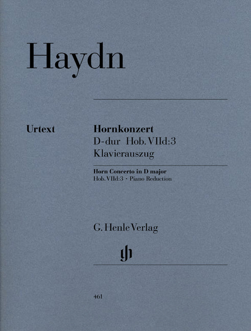 Haydn, Concerto Hob. 7d/3 in D (No. 1) (Henle)