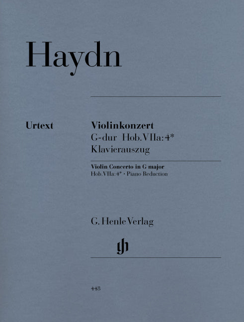 Haydn, Concerto Hob. 7a/4 in G (Henle)