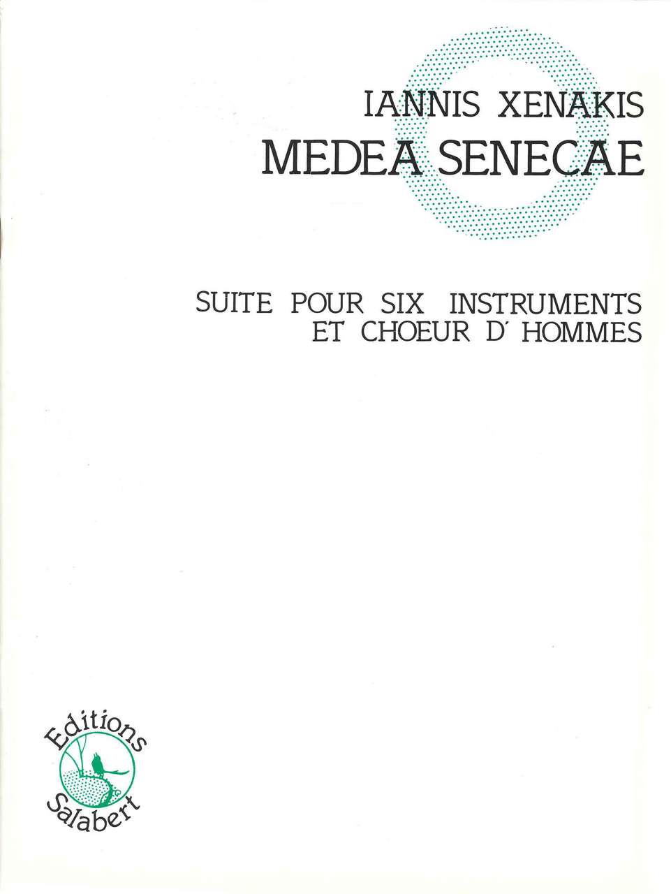Xenakis, Medea Senecae (Salabert)