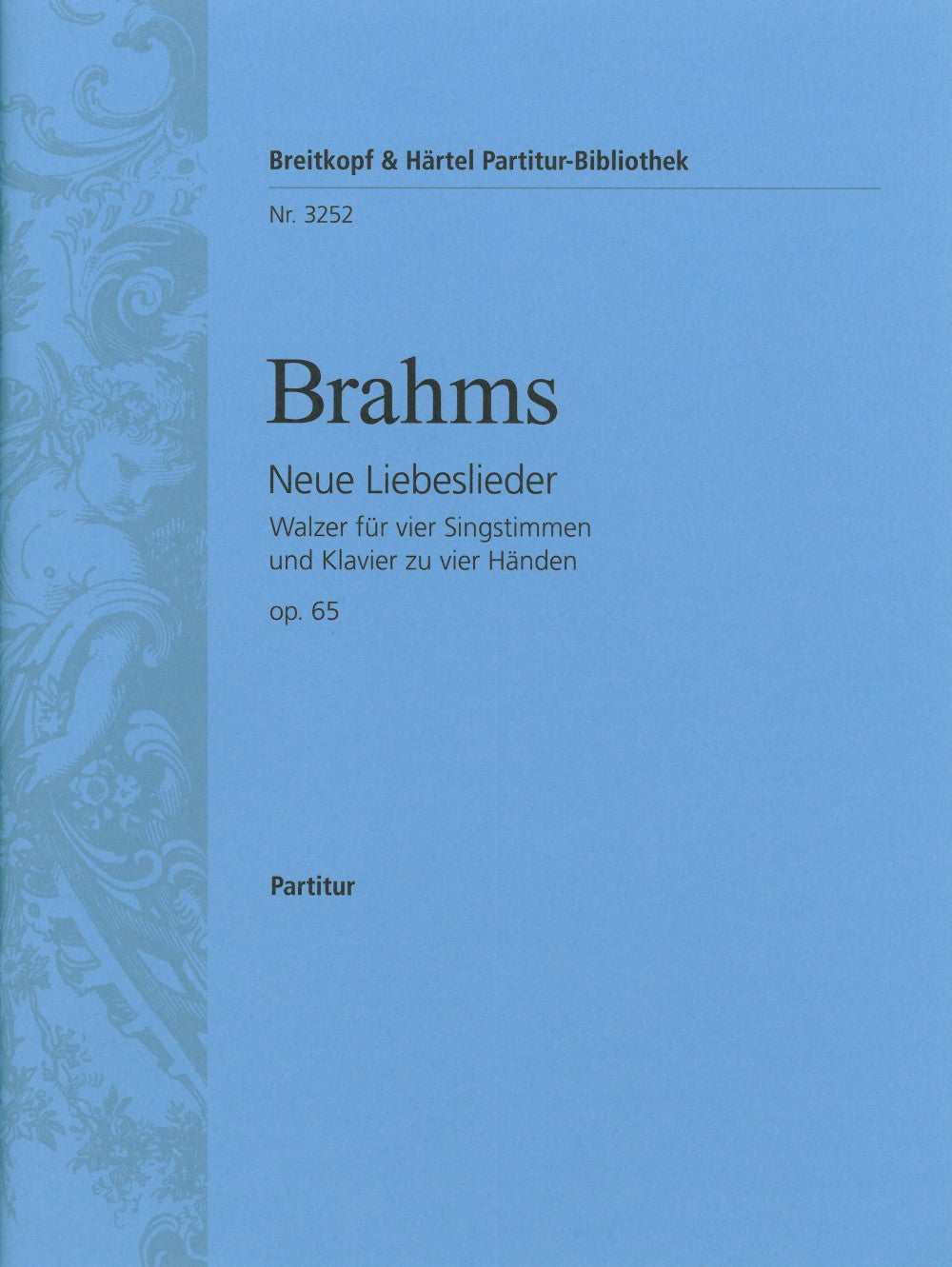 Brahms, Neue Liebeslieder (SATB,P4H) (Breitkopf)