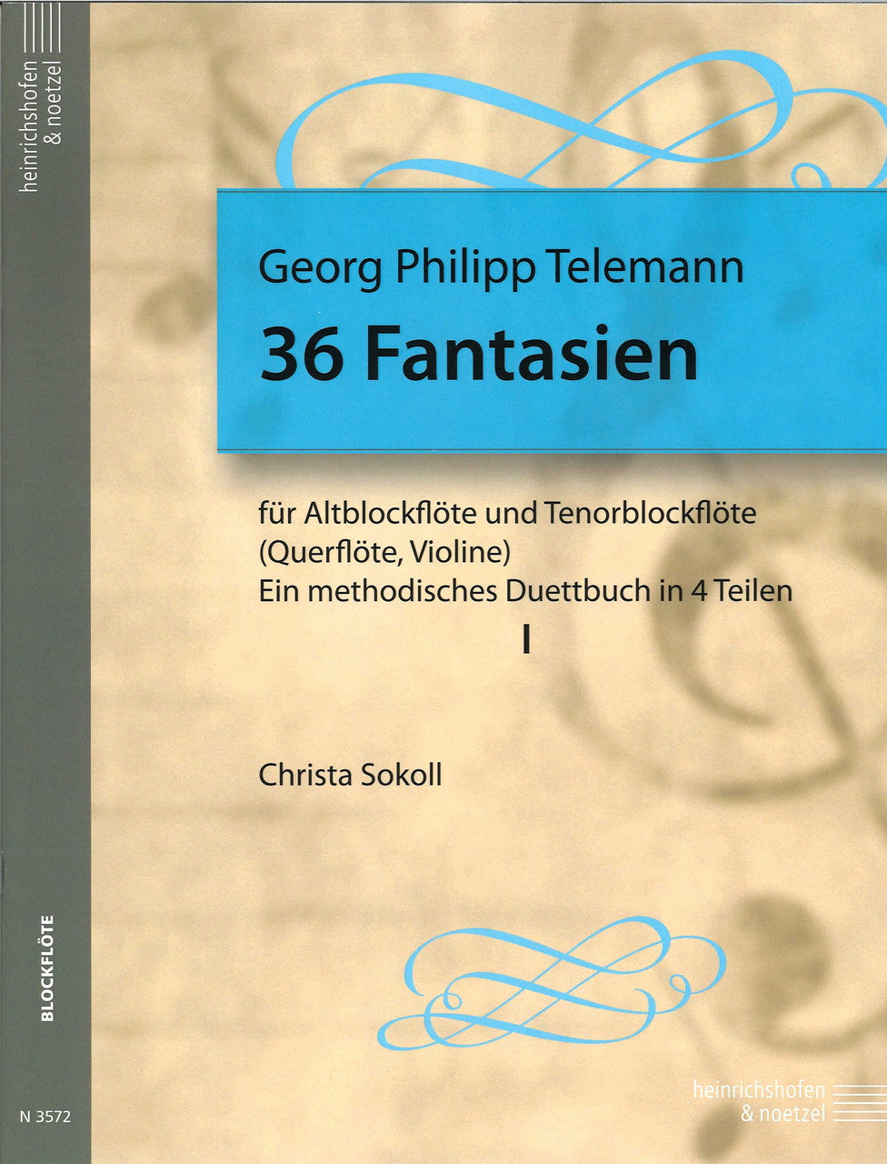 Telemann, 36 Fantasien, 1: 1-8 (AT) (Heinrichshofen)