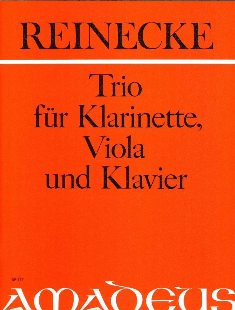 Reinecke, Trio op. 264 in A (Cl,Va,Pf) (Amadeus Verlag)