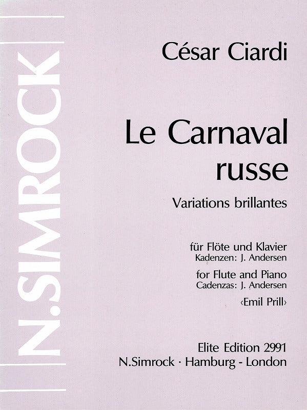 Ciardi, Carnaval russe: Var. brillantes (Simrock)