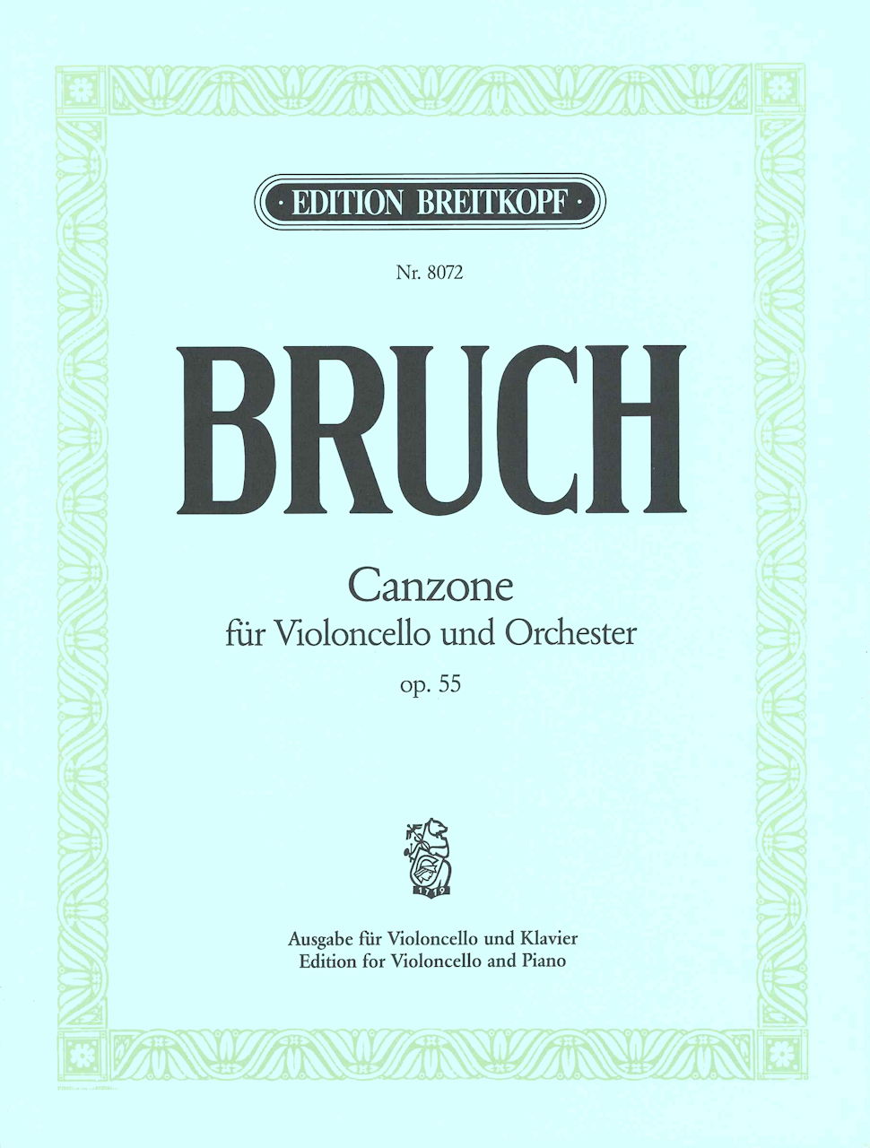 Bruch, Canzone op. 55 (Breitkopf)